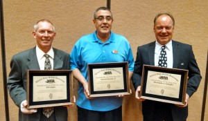Bob Copas, Octavio Herrera, and Chris Schaefer awarded Official of the Year in Peoria